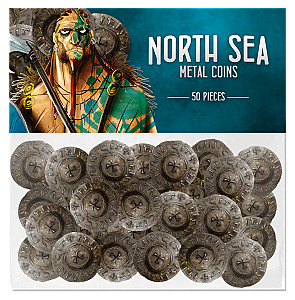 North Sea metal coins