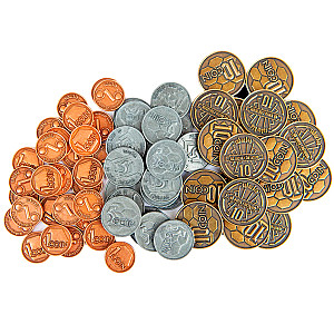 Изображение аксессуара «Металлические монеты для игры «Пригород»»