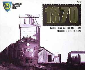 
                                                Изображение
                                                                                                        настольной игры
                                                                                                        «1870: Railroading across the Trans Mississippi from 1870»
                                            