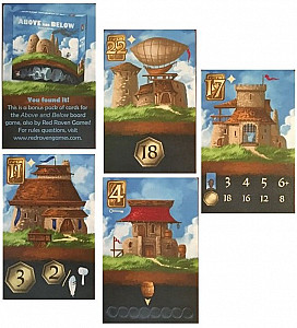 Above and Below: Megaland Bonus cards