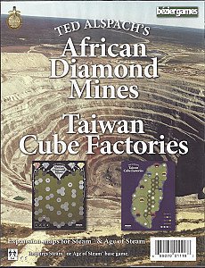 
                            Изображение
                                                                дополнения
                                                                «Age of Steam Expansion: African Diamond Mines & Taiwan Cube Factories»
                        