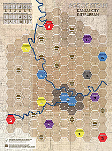 Age of Steam Expansion: Kansas City Interurban