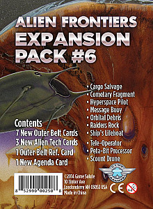 
                            Изображение
                                                                дополнения
                                                                «Alien Frontiers: Expansion Pack #6»
                        