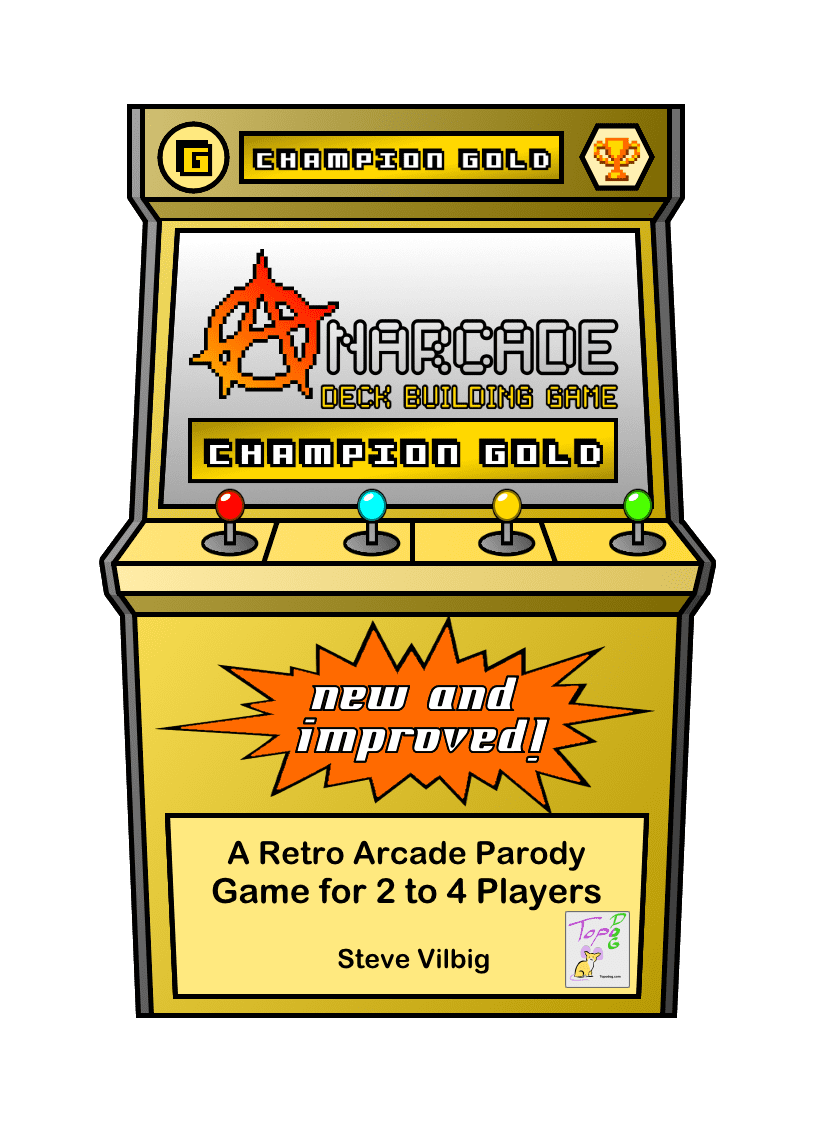 Anarcade Deck Building Game: Champion Gold»