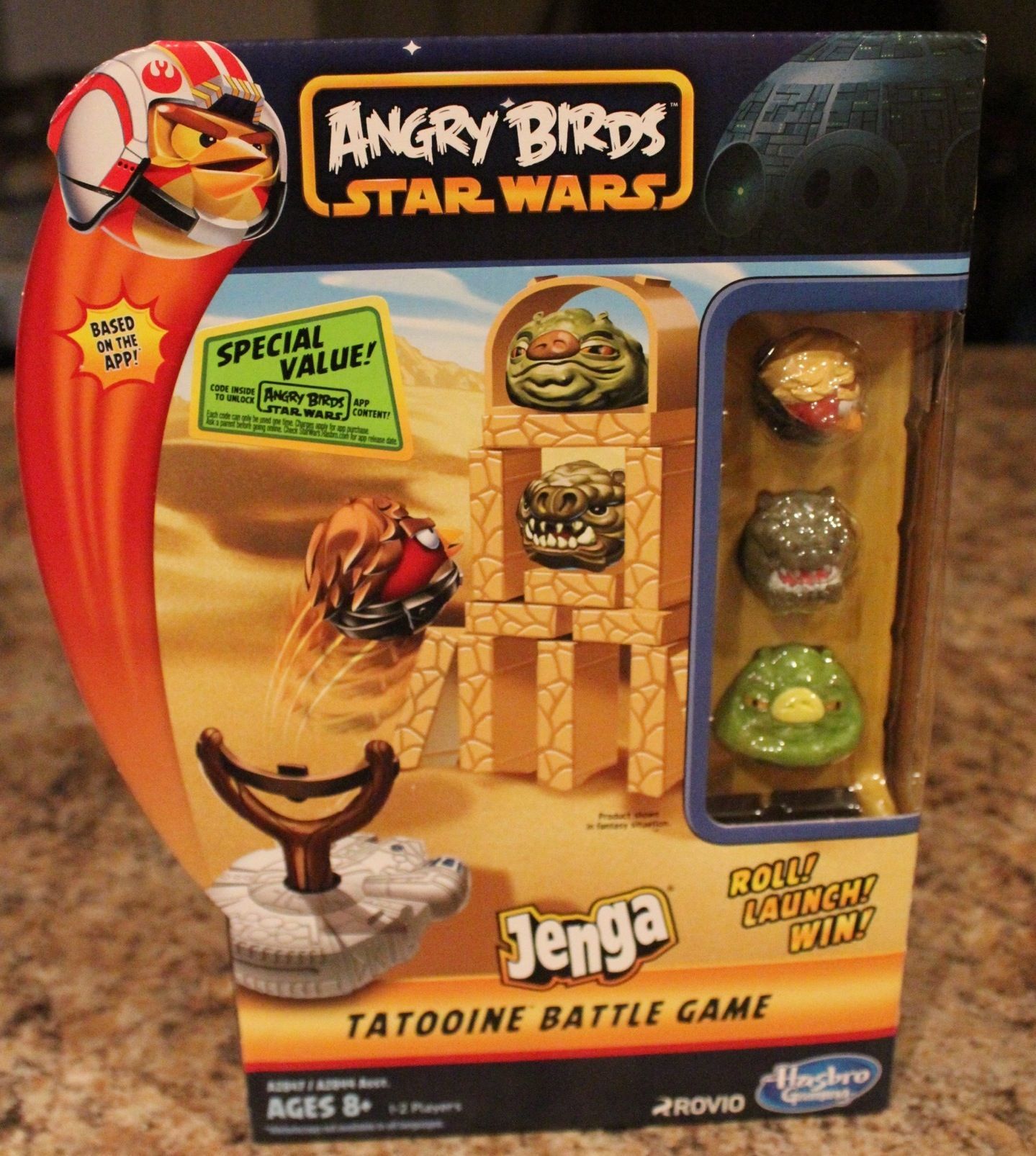 Angry Birds: Star Wars – Jenga Tatooine Battle Game»