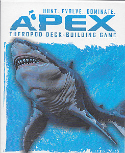Apex Theropod Deck-Building Game: Megalodon Expansion Deck