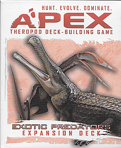 Apex Theropod Deck-Building Game: Quetzalcoatlus & Sarcosuchus Expansion Cards