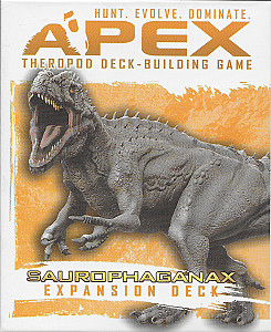 
                            Изображение
                                                                дополнения
                                                                «Apex Theropod Deck-Building Game: Saurophaganax Expansion Deck»
                        
