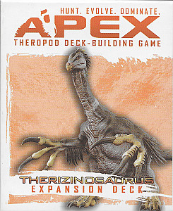 Apex Theropod Deck-Building Game: Therizinosaurus Expansion Deck