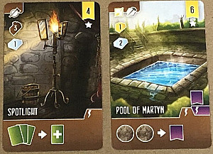 Architects of the West Kingdom: Spotlight and Pool of Martyn Promo Cards