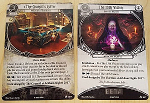 Arkham Horror: The Card Game – Beta Cards from Arkham Night 2017
