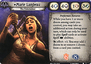 
                            Изображение
                                                                промо
                                                                «Arkham Horror: The Card Game – Marie Lambeau Promo Cards»
                        