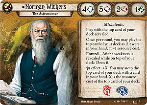 Arkham Horror: The Card Game – Norman Withers Promo Cards