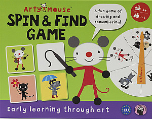 Arty mouse: Spin & Find game