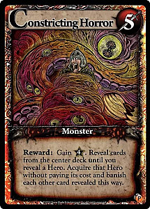 Ascension: Chronicle of the Godslayer – Constricting Horror Promo Card