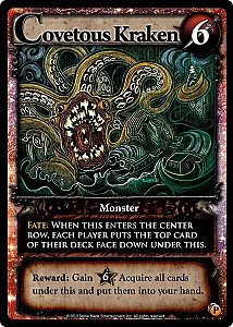 Ascension: Darkness Unleashed – Covetous Kraken Promo Card