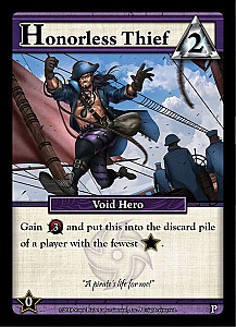 Ascension: Skulls and Sails – Honorless Thief Promo Card