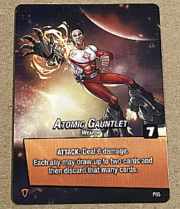 Astro Knights: Atomic Gauntlet Promo Card