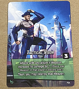 Astro Knights: Tactical Visor Promo Card