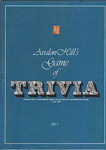 
                            Изображение
                                                                настольной игры
                                                                «Avalon Hill Game Company's Game of Trivia»
                        