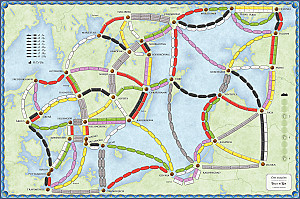 Baltic Sea (Östersjön) (fan expansion for Ticket to Ride: Rails & Sails)