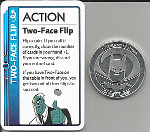 Batman Fluxx: Two-Face Flip Promo Card