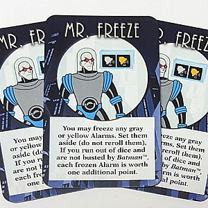 Batman: The Animated Series Dice Game – Mr. Freeze Promo Card