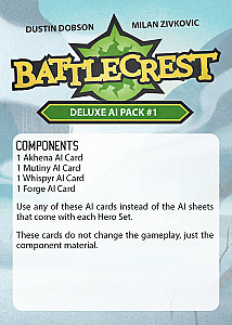 Battlecrest: Deluxe AI Pack #1