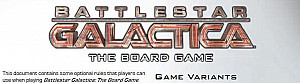 Battlestar Galactica: Official Variant Rules