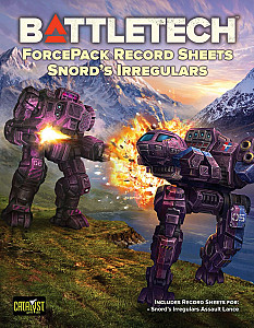 
                            Изображение
                                                                дополнения
                                                                «Battletech: Force Packs Record Sheets – Snord's Irregulars»
                        