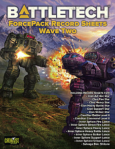 Battletech: Force Packs Record Sheets – Wave Two