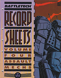 
                            Изображение
                                                                дополнения
                                                                «BattleTech Record Sheets Volume Four: Assault 'Mechs»
                        
