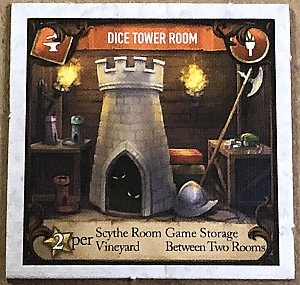 Between Two Castles of Mad King Ludwig: Dice Tower Room Promo Tile