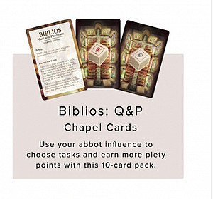 
                            Изображение
                                                                дополнения
                                                                «Biblios: Quill and Parchment – Chapel Cards»
                        