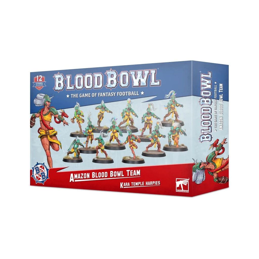 Blood Bowl (2016 Edition): Amazon Team – Kara Temple Harpies»