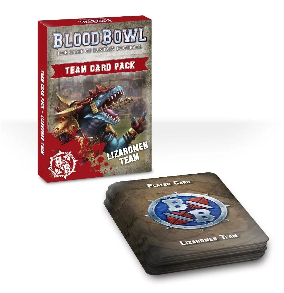 Blood Bowl (2016 edition): Lizardmen Team Card Pack»