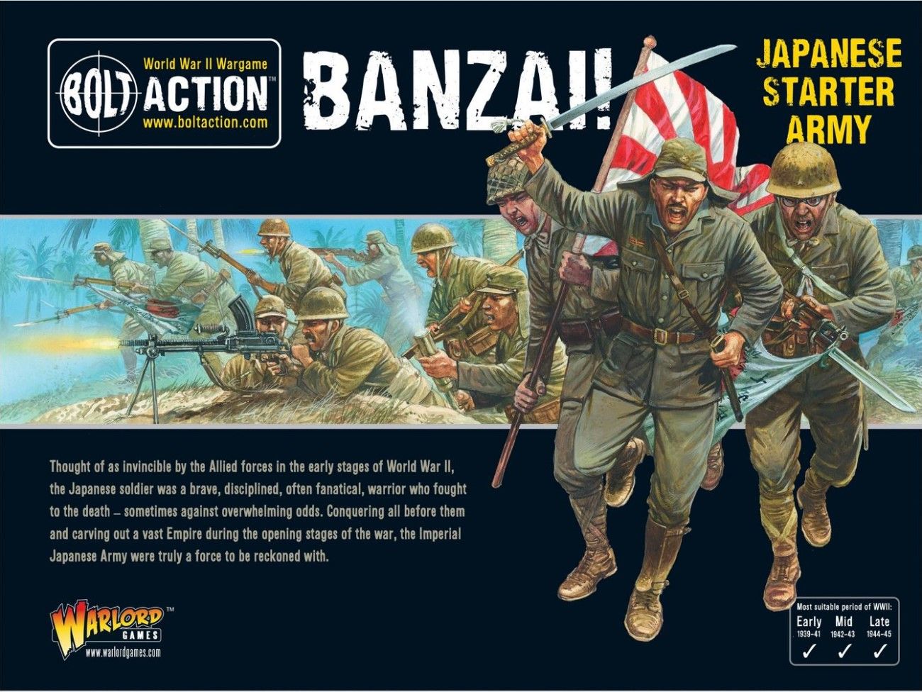 Правила и игровой процесс · «Bolt Action: Banzai! Japanese Starter Army»