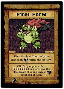 Boss Monster:  Final Form! Promo Card