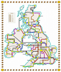 Britain & Ireland (fan expansion to Ticket To Ride: Europe)