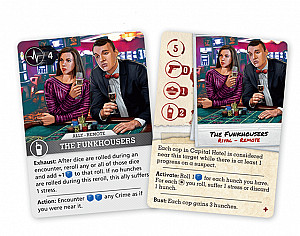 Brook City: The Funkhousers Promo Card