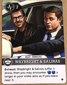 Brook City: Waybright & Salinas Promo Card