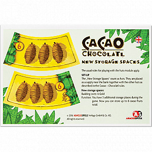 Cacao: Chocolatl – New Storage Spaces