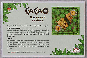 
                            Изображение
                                                                дополнения
                                                                «Cacao: Golden Temple»
                        