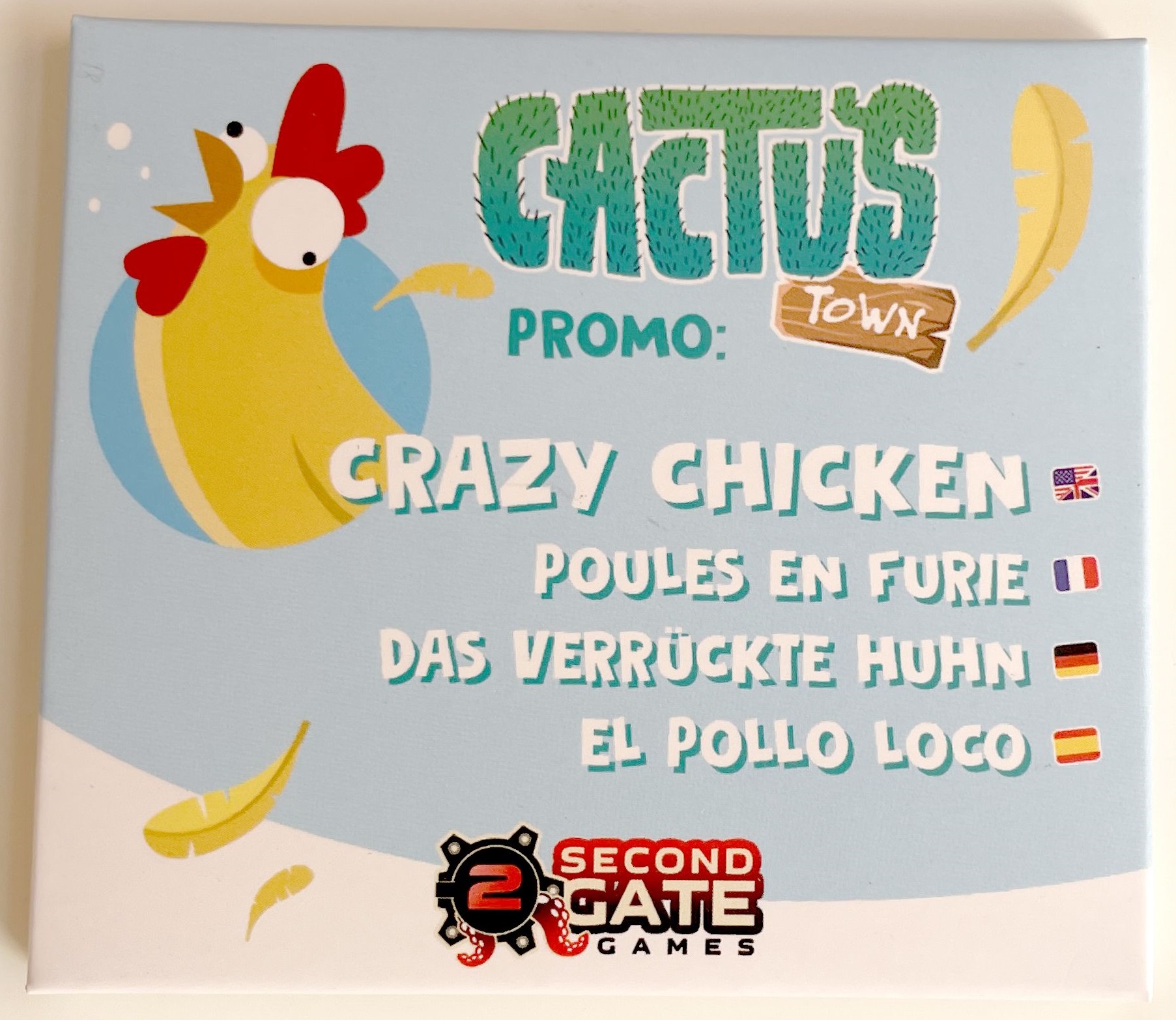 Стратегии и варианты игры · «Cactus Town: Crazy Chicken Promo Mini  Expansion»