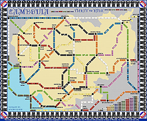 Cambodia (fan expansion of Ticket to Ride)