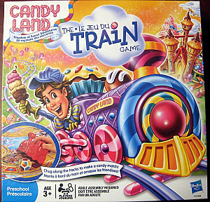 Candy Land the Train Game