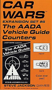 
                            Изображение
                                                                дополнения
                                                                «Car Wars Expansion Set #6, The AADA Vehicle Guide Counters»
                        