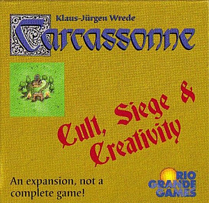 
                            Изображение
                                                                дополнения
                                                                «Carcassonne: Cult, Siege and Creativity»
                        