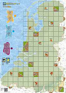 
                            Изображение
                                                                дополнения
                                                                «Carcassonne Maps: Benelux»
                        