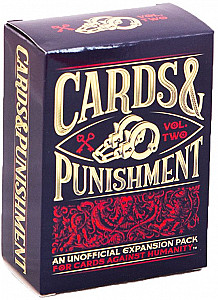 
                            Изображение
                                                                дополнения
                                                                «Cards & Punishment: Vol. 2 (unofficial expansion for Cards Against Humanity)»
                        